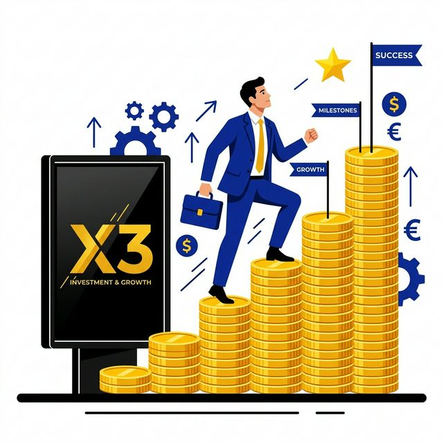 Staircase to Wealth Illustration